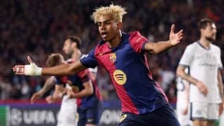 ヤマルのゴラッソにダンフリースのドッピエッタ、ド派手な打ち合いは3-3ドローで決着は2ndレグへ【CL】