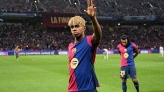 バルセロナ史上最年少での100試合出場達成でゴラッソ、ヤマルはドローに不満も決勝進出を誓う