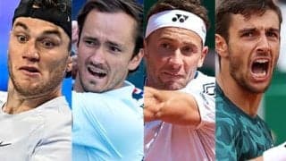 上位は全滅、マドリッドOP8強出揃う