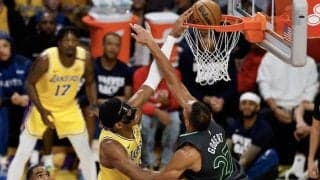 レイカーズがウルブズに敗れてプレーオフ敗退…八村塁は5本の3Pを含む23得点と奮闘