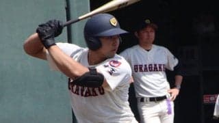 浦和学院の高校通算28本塁打のスラッガーは本塁打性の打球も向かい風で無念のレフトフライ！調子は上向き【埼玉】