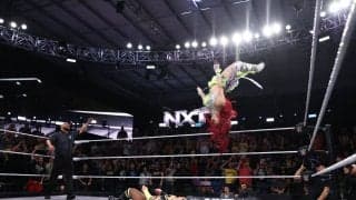 「天才だ」日本人女子レスラーの“一瞬のひらめき”超アクロバティックな「神回避」→超絶フィニッシュがスゴすぎた