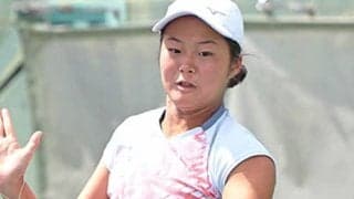  17歳 園部八奏 日本勢対決制し8強 