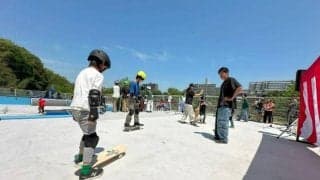 閉鎖した市営プールを再利用、東京・青梅にスケボーパーク開業