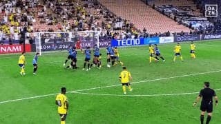 衝撃！ 川崎GKがC・ロナウドの“超高速ドライブFK”を止めてファン騒然！「常人じゃない超反射神経」「見た目以上に難しいスーパーセーブ」「神の領域に到達」【ALCE準決勝】