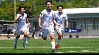 沖縄からやってきた紫のレフティモンスター、覚醒間近。山里謙心が鮮やかに叩き出したプレミア初ゴールの感慨　高円宮杯プレミアリーグWEST 静岡学園高校×サンフレッチェ広島F.Cマッチレビュー