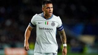 インテルに痛手…バルセロナとの1stレグで左太もも負傷のラウタロ・マルティネスが2ndレグを欠場か