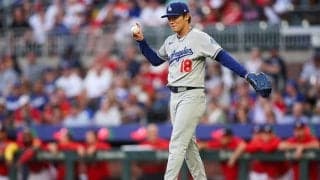 山本由伸、4勝目目前で…9回に降雨中断→シート敷かれる　6回1安打無失点の快投