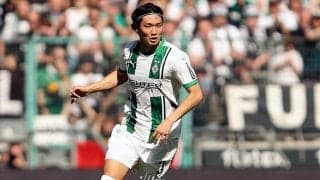 板倉滉フル出場のボルシアMGは4ゴールずつ奪い合う壮絶ドロー…【ブンデスリーガ】