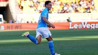 首位ナポリが4連勝でスクデットへまた一歩前進！　ラスパドーリ直接FK弾でウノゼロ勝利【セリエA】