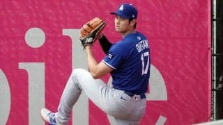 大谷翔平、ブルペンで最速151キロ！　変化球交え35球、二刀流復活へまた前進