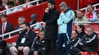 主力起用でボーンマスに逆転負け、アルテタ監督は勝利の勢いでPSG戦に臨みたかったと悔やむ