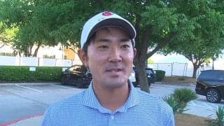 金谷拓実、36ホールの長丁場も「本当にいいプレーができた」　ショット、パットともに手応え