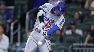 大谷翔平、雨にも負けず3試合ぶり8号！今季最長の雨天3時間遅延試合で5月初アーチ、佐々木朗希を援護する“真夜中の一撃”に敵地騒然