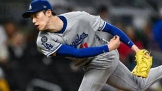 佐々木朗希、“深夜”のメジャー初勝利！ 降雨で開始遅れも集中力切らさず敵地で粘投　5回98球6安打4奪三振3失点