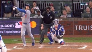 「ワオ！」大谷翔平、8号弾を“真後ろで”目撃した観客キッズが驚き…打った直後にHR確信、衝撃の表情に放送席も思わず言及