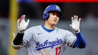大谷翔平、8号で5月初アーチ　3時間遅延も…朗希の初勝利援護、チームは深夜の7連勝