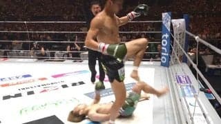 無許可出場の現役フジ社員、観客煽るも…衝撃KO負け 元K-1王者“戦慄の左ハイ”に沈む