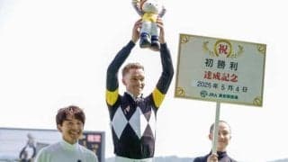 マイケル・ディー騎手がJRA初勝利！ 「日本のファンの皆様は素晴らしく…」