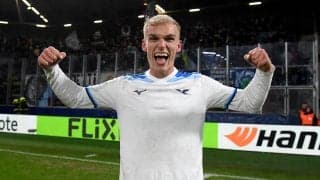 セルティック関心のデンマーク代表FW、ラツィオ会長が放出を否定「長く留まってくれることを望む」