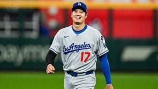 大谷翔平に果敢に挑戦も“圧敗”　試合遅延で実現…自虐ネタに反響「仲良きこと」