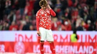 佐野海舟フル出場のマインツ、3位フランクフルトにドローも7戦勝ちなし【ブンデスリーガ】