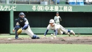 倉敷商、猛攻　2年連続10度目の優勝　春季岡山県高校野球決勝