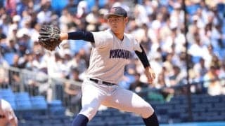 横浜の3年生左腕がまたしても好救援！センバツの\"1球リリーフ\"に続きハマスタでも\"1球\"で三振奪う！【神奈川】
