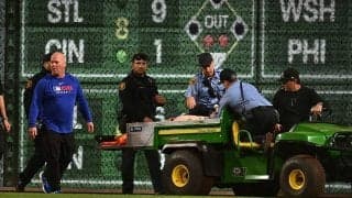 球場悲鳴…客席から6.4ｍ落下し緊急搬送　危篤状態だったファンが「奇跡的」な回復