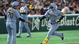 阪神・森下が確信の特大4号！　東京ドーム騒然、虎ファンは大興奮…戸郷を粉砕