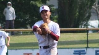 常総学院の指揮官が期待する2年生ショート！チームのピンチを救うダイビングキャッチとファインプレーを披露【茨城】
