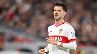 シュッツトガルトのスイス代表DFステルギウが手術で今季終了