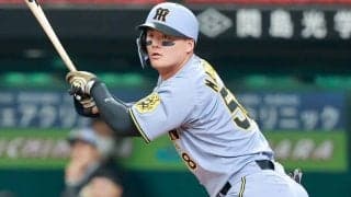 阪神21歳が「気になって仕方ない」　“黒すぎヘルメ”にツッコミ殺到「エラい事に…」