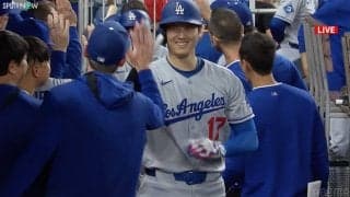 大谷翔平、9号2ラン&1盗塁「50ー50」達成した思い出のマイアミで躍動！　ドジャースは13安打7得点で勝利