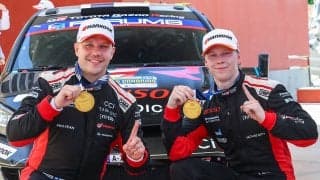 WRCラリーカナリア諸島でFIA会長メダル授与を開始