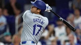 「オオタニがマイアミで絶好調だ」衝撃10号で“ボールを破壊”…米記者も驚愕　今季メジャー最速「10－10」到達