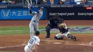 大谷翔平、2試合連発の特大ホームランは“まばたき厳禁” 初球打ちで即スタンドへ…「どこまで飛んだ？」ファン騒然