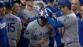 なんだ、ただの聖人か… 大谷翔平、チームメイトに“神対応”「優しすぎ」「めっちゃ嬉しそうｗ」 ホームラン直後にはしゃぎまくる