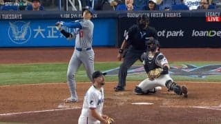 大谷翔平、豪快10号アーチで“ドヤ”リアクション連発！ 確信バットフリップ→マッチョポーズにファン興奮「カッコよすぎる」