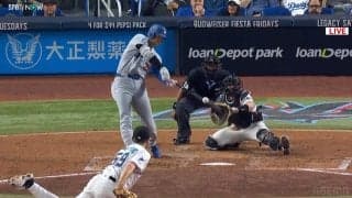 大谷翔平の特大ホームランを相手バッテリーも“確信”…打たれた瞬間うなだれて「がっくり」リアクションの瞬間