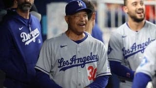 大谷翔平が申告敬遠→大量得点　ド軍監督ニンマリ「後続にいい選手…助かるよ」