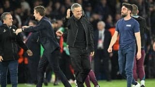 ｢望んでいたような試合ではなかった｣ ルイス・エンリケ監督は苦戦を認めつつも決勝進出に歓喜｢感情が溢れている！｣