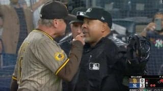 名将が大激怒！ 審判を“鬼詰め”「スゴいなw」「判定おかしい」 タティス退場にブチギレ→猛抗議で本人が即退場