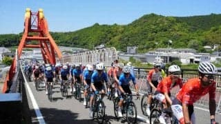 ツール・ド・熊野が印南町で開幕