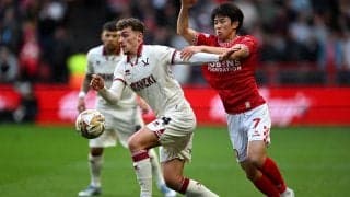 平河悠のプレミア昇格は厳しさ増す…前半のみで交代、ブリストルがシェフィールド・Uに完敗【プレミア昇格PO】