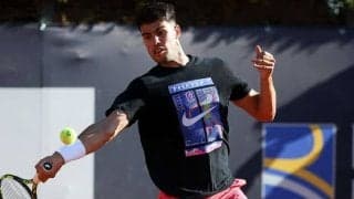 アルカラス、出場停止から復帰する世界1位シナーと決勝での対戦を望む「願わくは決勝で彼と会いたい」[イタリア国際]