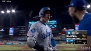 「カモン！」大谷翔平、9回劇的決勝アーチで“吠えた” 驚異の「30/30」弾…打った瞬間、異例の確信バンザイで感情爆発