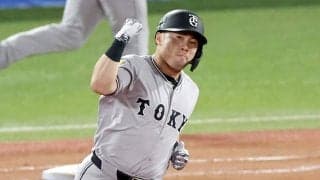 巨人の浅野翔吾、今季初安打が豪快1号　3軍降格乗り越えバックスクリーン左へ
