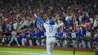 劇的弾で“大谷さん以外”の表情が「たまらん」　ド軍同僚の神リアクションに「尊い」