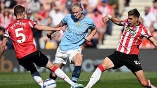 ハーランド先発復帰のシティが最下位セインツ相手に痛恨ドロー…攻撃停滞で連勝が「4」でストップ【プレミアリーグ】